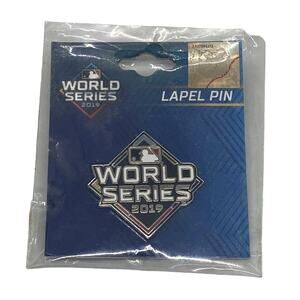 2019 World Series Logo Pin Houston Astros Washington Nationals NL vs AL MLB PSG